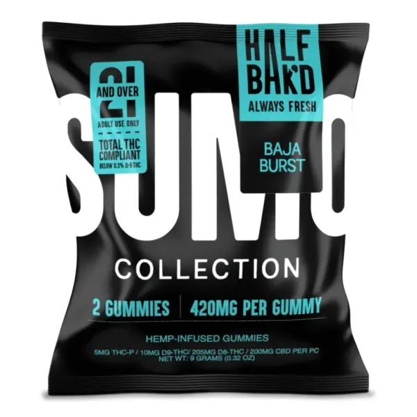 Baja Burst Half Bak’d Sumo Gummies 420mg