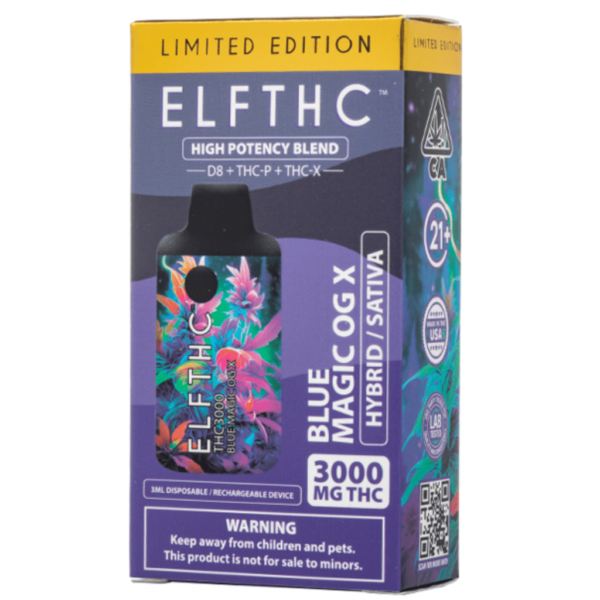 Blue Magic-OG-X Flavour - ELF THC High Potency Blend Disposable 3G