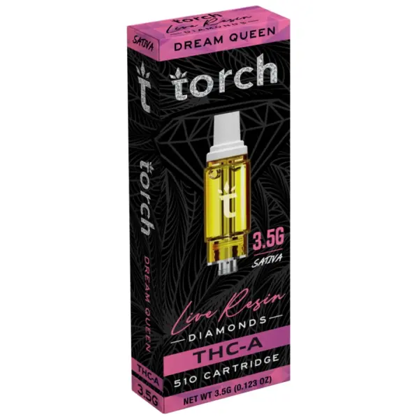 Dream Queen Flavor- Torch Live Resin Diamonds Cartridge 3.5G