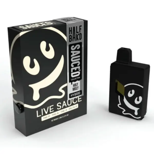 Holy Moly Flavour - Half Half Bak’d Live Resin SAUCE’D Disposable 4G