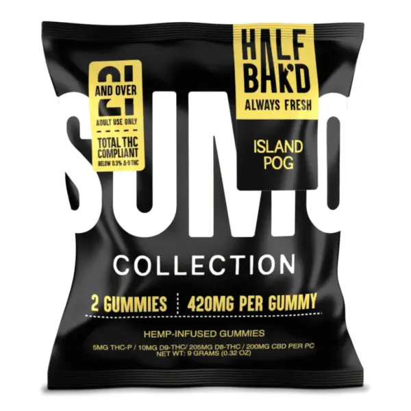 Island Pog Half Bak’d Sumo Gummies 420mg