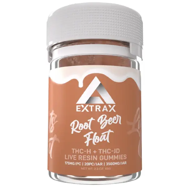 Root Beer Flavour - Delta Extrax Lights Out Gummies 2.0