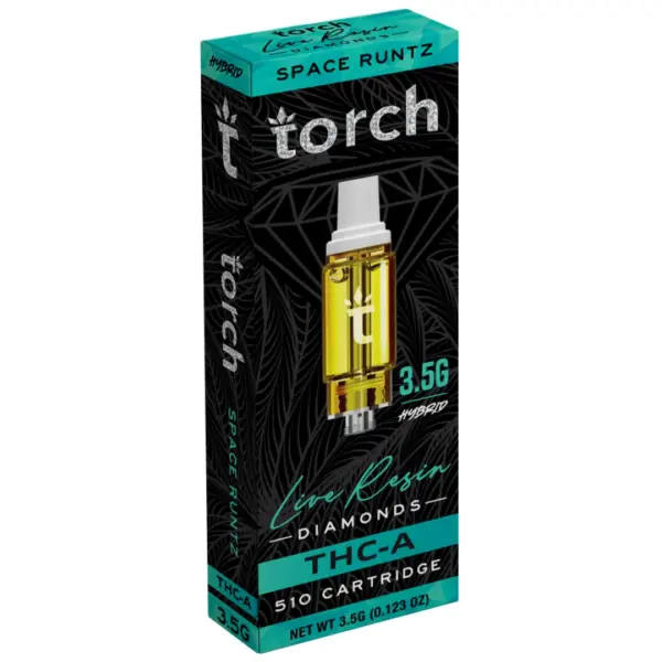 Space Runtz Flavor- Torch Live Resin Diamonds Cartridge 3.5G