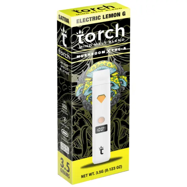Electric Lemon Flavor - Torch Mind Melt Disposable 3.5G | 2.0