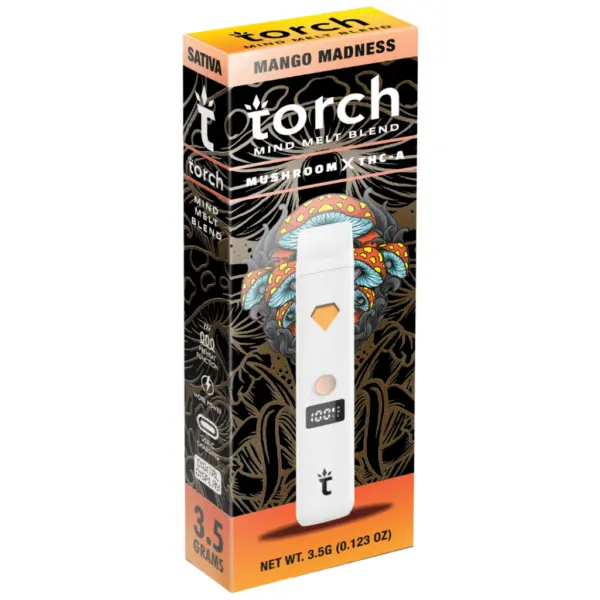 Mango Madnes Flavor - Torch Mind Melt Disposable 3.5G | 2.0