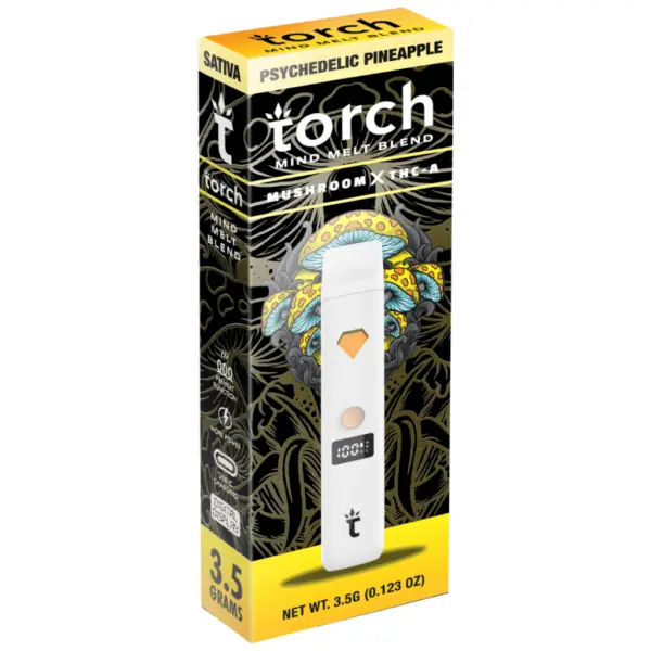 Psychedelic Pineapple Flavor - Torch Mind Melt Disposable 3.5G | 2.0