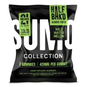 Wild Watermelon Half Bak’d Sumo Gummies 420mg