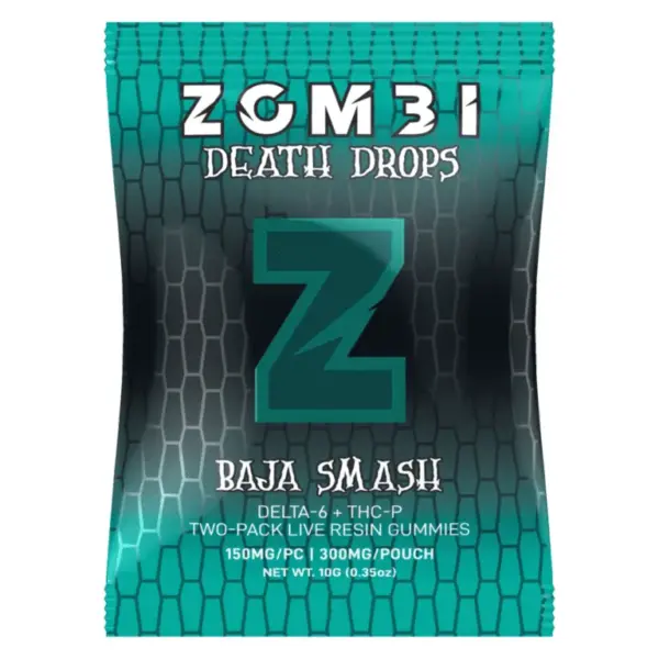 Baja splash Flavor - Zombi Death Drops Gummies 2ct