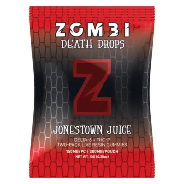 Jonestown Juice Flavor - Zombi Death Drops Gummies 2ct