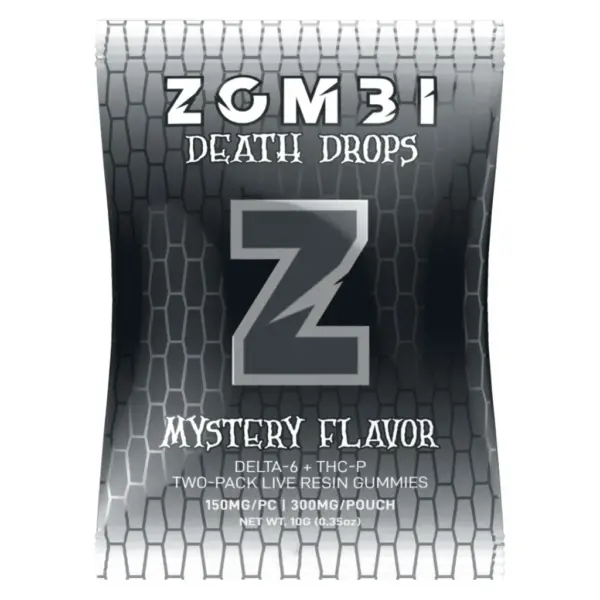 Mystery Flavor - Zombi Death Drops Gummies 2ct
