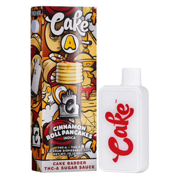Cinnamon Roll Pancakes Flavors - Cake A THC-A Disposable 7G