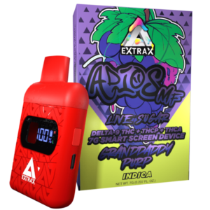 Granddaddy Purp Indica - Delta Extrax Adios MF Disposable 7G