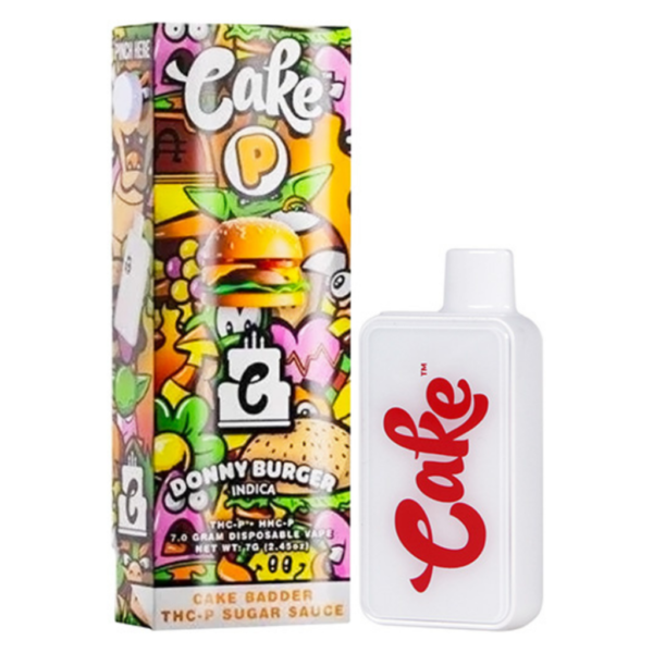 Donny Burger Indica - Cake P THC-P Disposable 7G