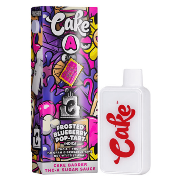 Frosted Blueberry Pop-Tart Flavors - Cake A THC-A Disposable 7G