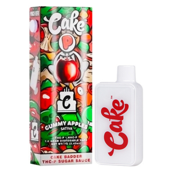 Gummy Apples Sativa - Cake P THC-P Disposable 7G