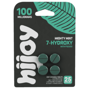 Mighty Mint Flavors - HiJoy 7-Hydroxy + Pseudo Kratom Tablets 25mg 4ct