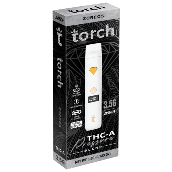 Zoreos Indica Flavors - Torch Pressure THC-A Disposable 3.5G