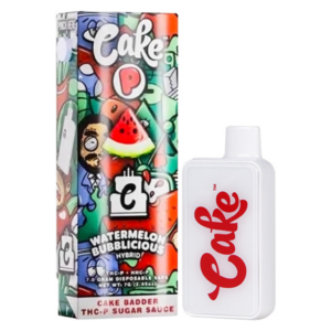 Watermelon Bubblicious Sativa -Cake P THC-P Disposable 7G