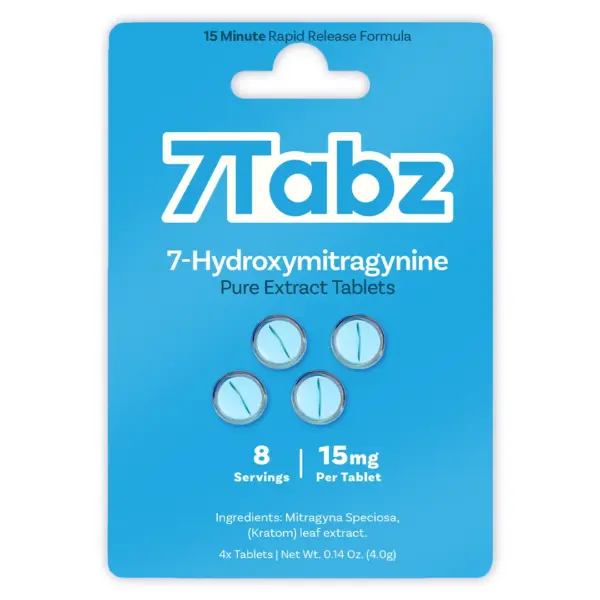 Berry 7Tabz 7 -Hydroxymitragynine Tablets - 10ct (15mg Each)