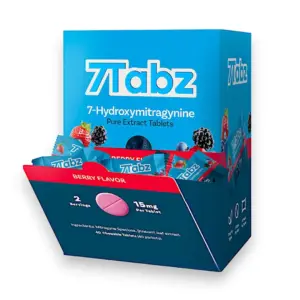 Berry 7Tabz 7 -Hydroxymitragynine Tablets - 10ct (15mg Each)