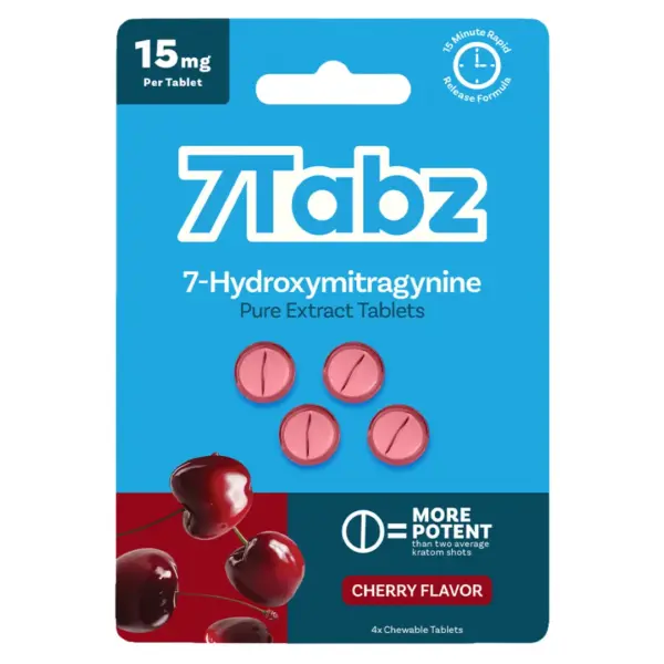 Cherry -Flavors - Hydroxymitragynine Pure Extract Tablets | 4ct