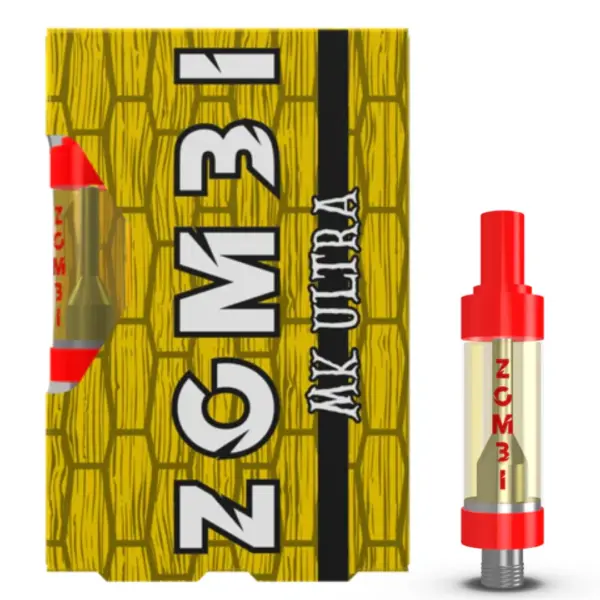 MK Ultra Indica Flavors - Zombi Live Badder Cartridge 2G