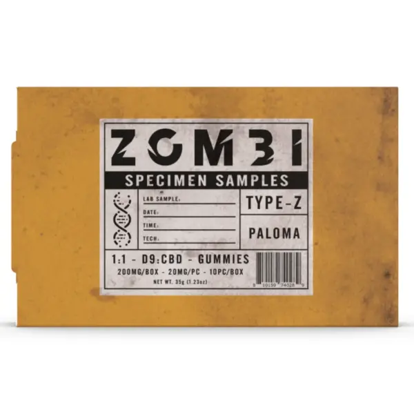 Paloma Flavors - Zombi Delta 9 Specimen Samples 200mg | 10ct