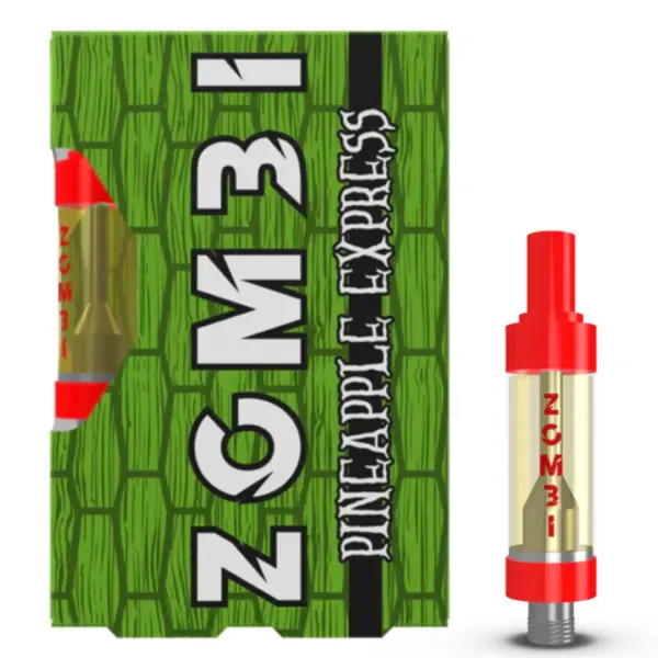 Pineapple Express Sativa Flavors - Zombi Live Badder Cartridge 2G