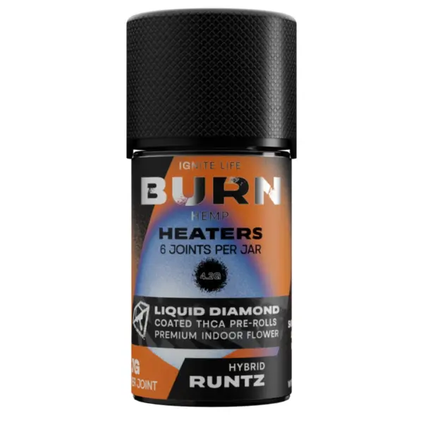untz Hybrid Flavor - Burn Hemp THC-A Heaters 4.2G