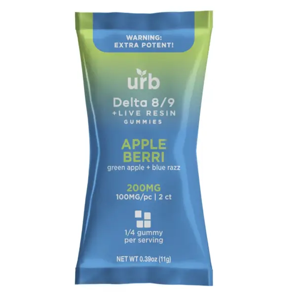 Flavor - URB Delta 8 Delta 9 Gummies 200mg | 2pk Flavor - URB Delta 8 Delta 9 Gummies 200mg | 2pk