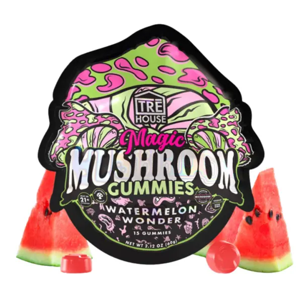 Watermelon Wonder Flavors Tre House Magic Mushroom Gummies