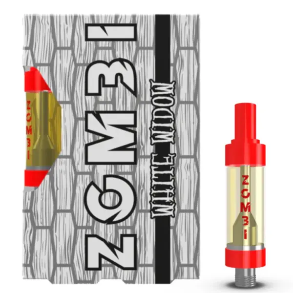 White Widow Sativa Flavors - Zombi Live Badder Cartridge 2G